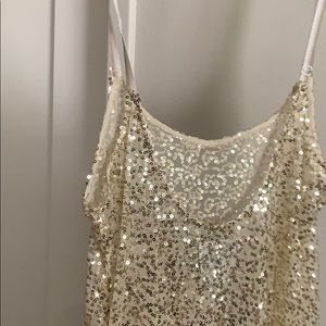 Free people sequin dress, S
